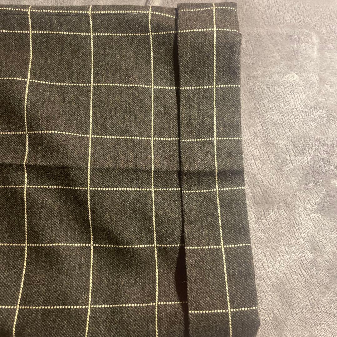GUCCI 格子柄 クロップドパンツ ワイドパンツ　7部丈　ショートパンツ