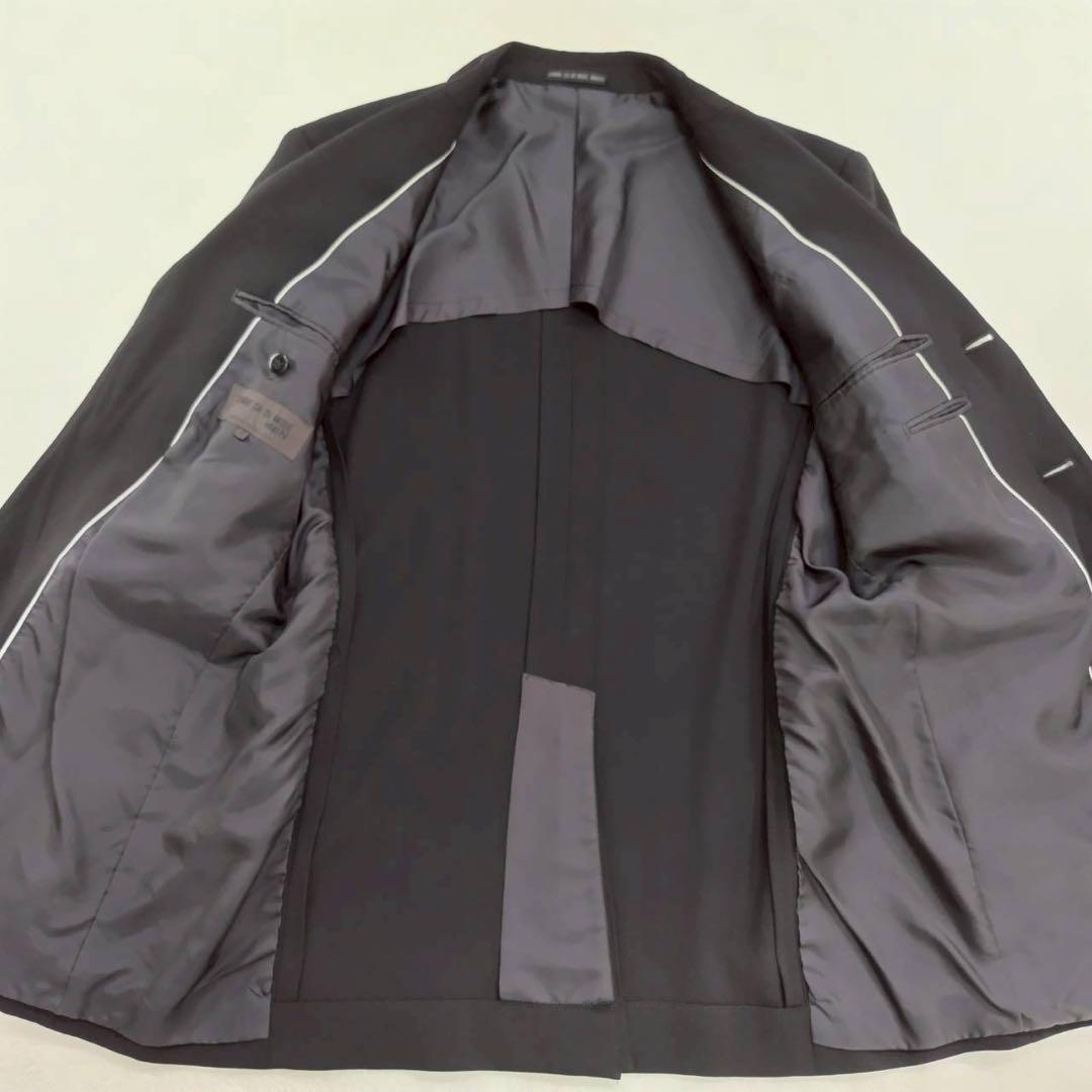 美品 コムサデモード フォーマル メンズ スーツ 礼服喪服 セットアップ 就活