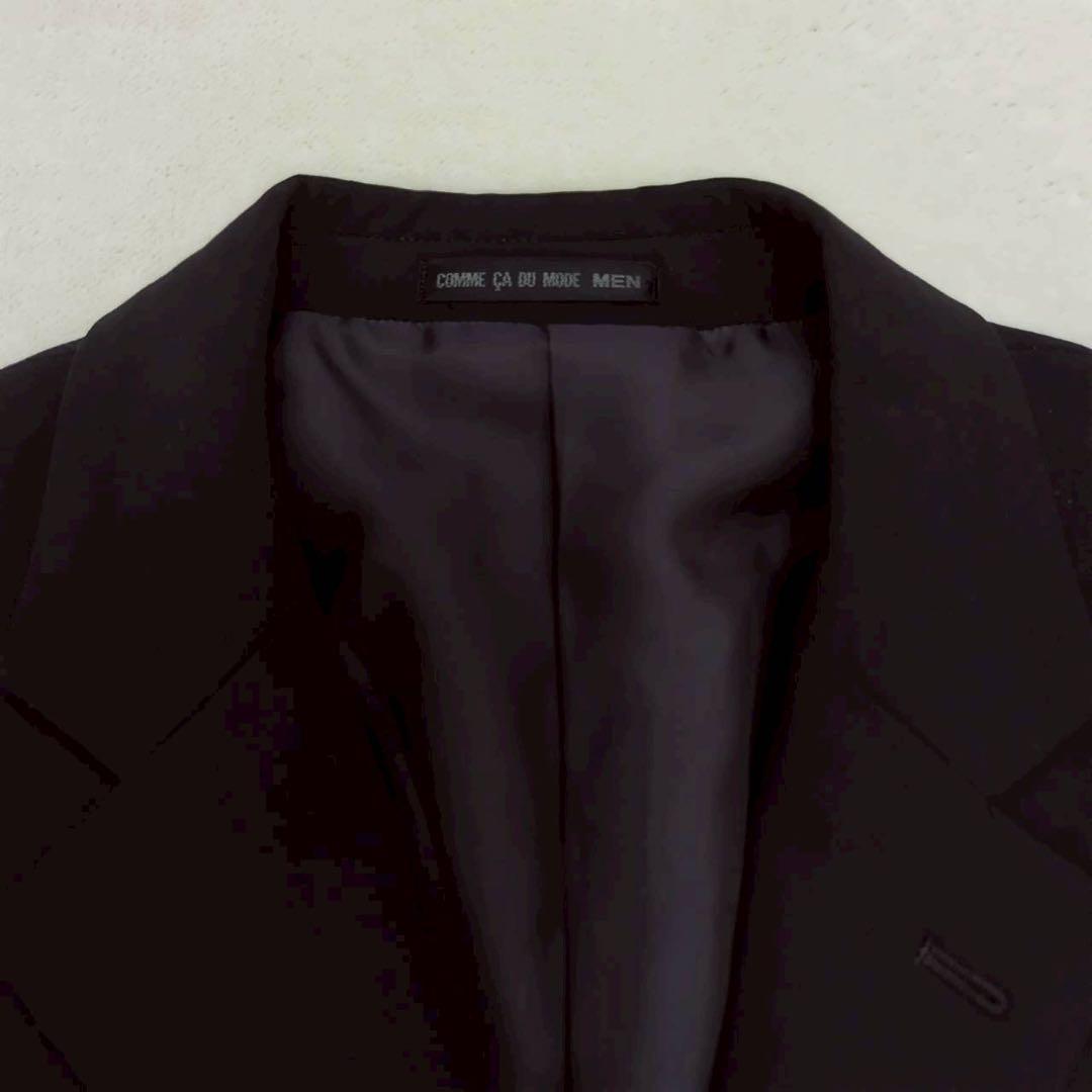 美品 コムサデモード フォーマル メンズ スーツ 礼服喪服 セットアップ 就活