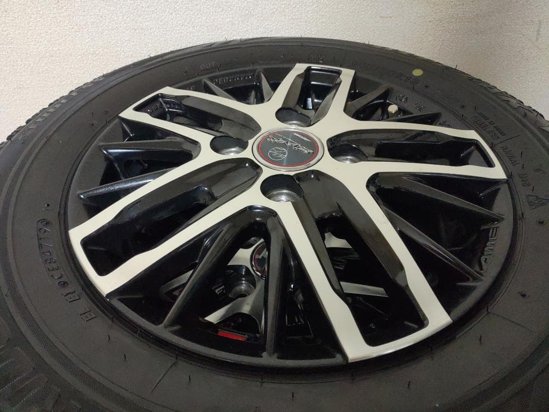 社外13インチアルミホイール/ブリザック VRX 145/80/13 2019y