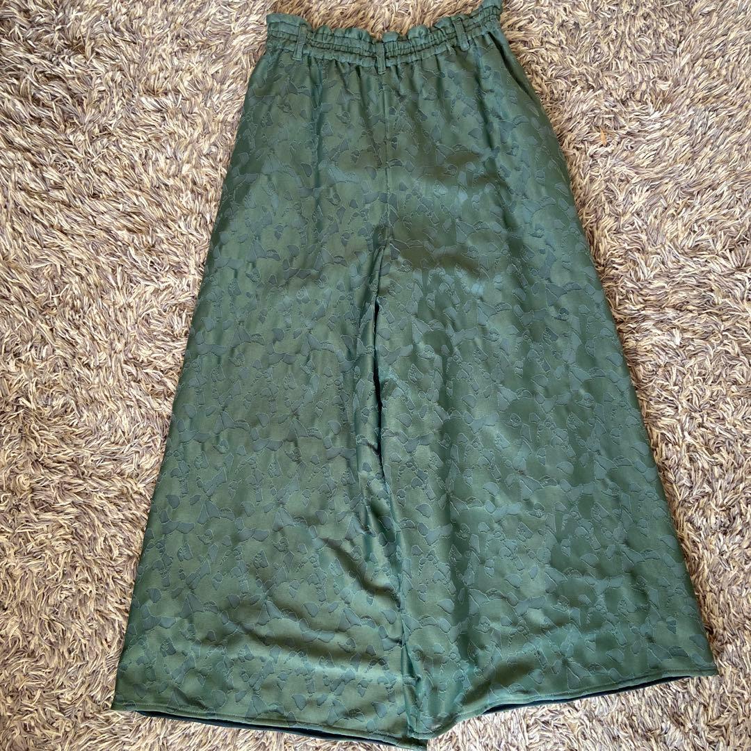 モラビト　ワイドパンツ　38