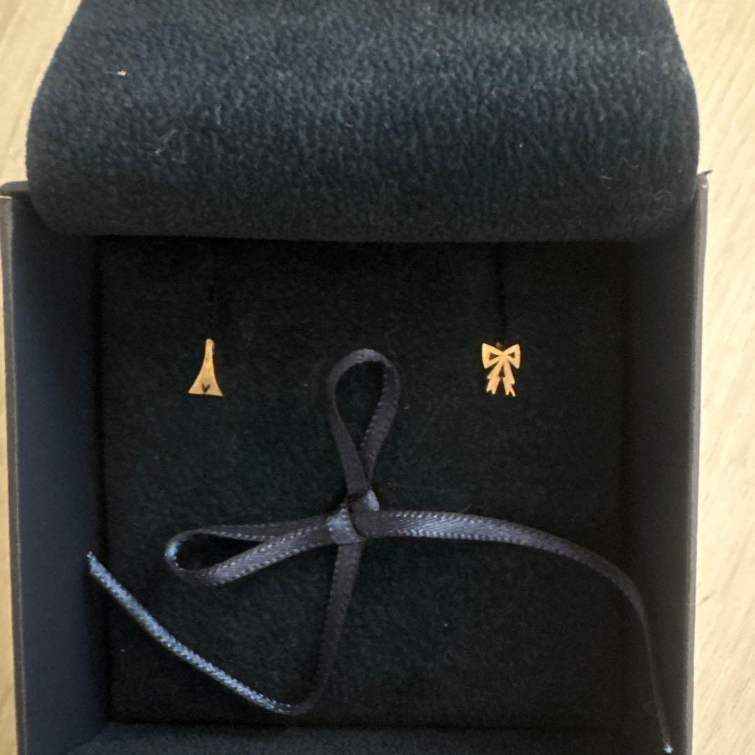 【証明書あり】AHKAH アーカーAh Paris ピアス＋ネックレスセット