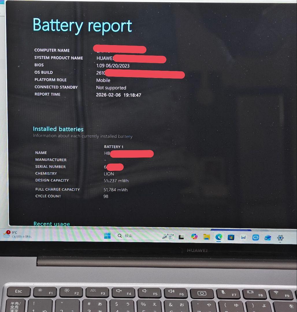 Windowsノート本体 HUAWEI MateBook 14 512GB/16GB