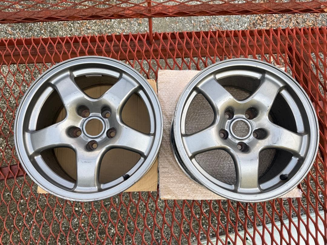 R32 スカイライン GT-R 16インチ ホイール 2本 ③