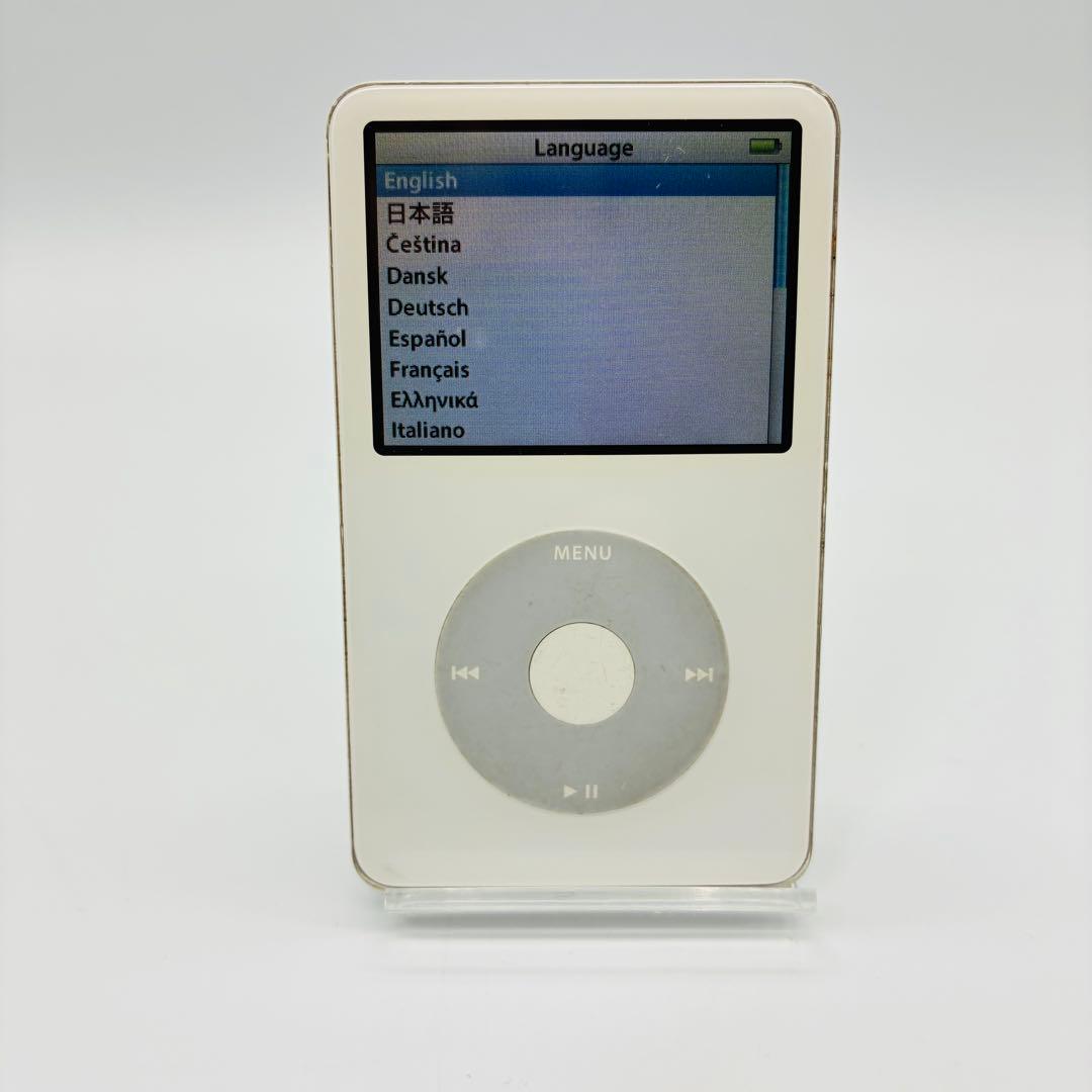 Apple iPod Classic 30GB A1136 ホワイト 本体のみ
