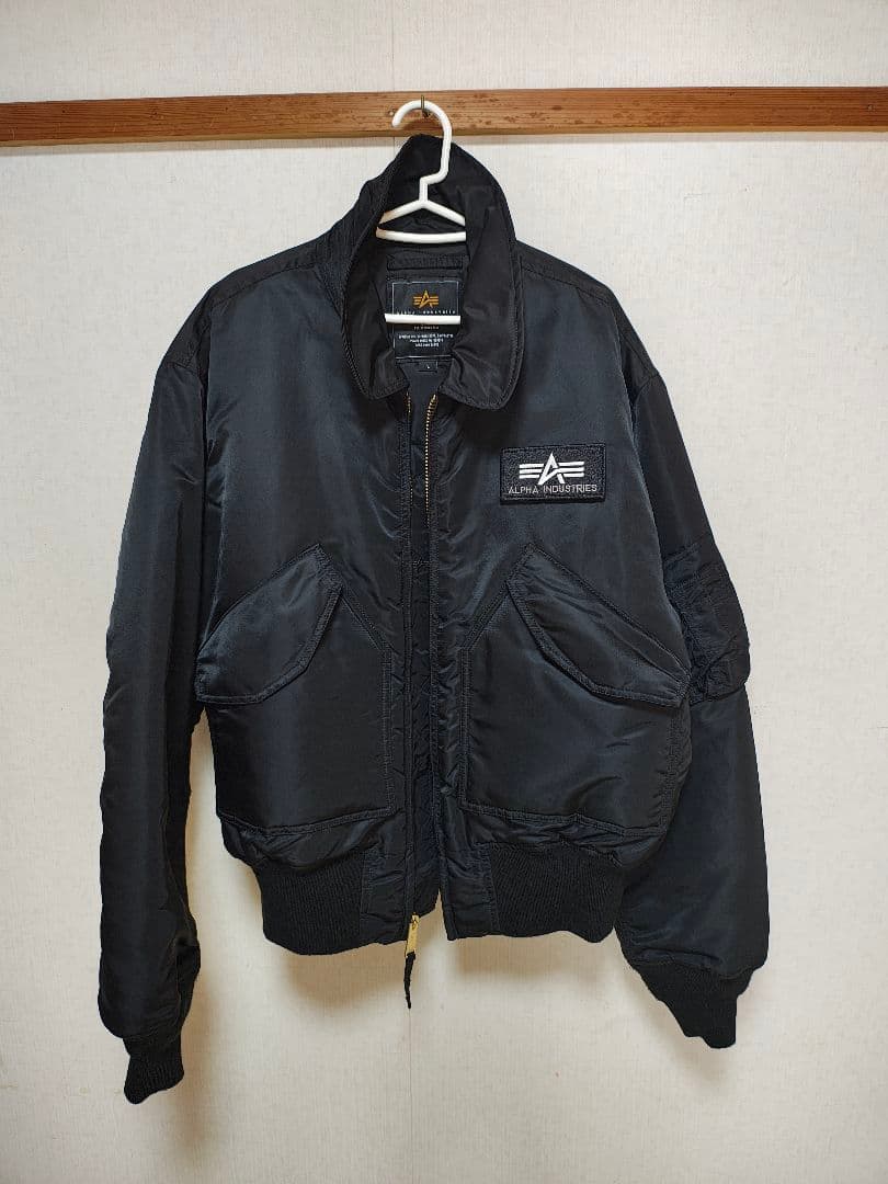 【ほぼ新品】ALPHA INDUSTRIES　CWU-45/Pフライトジャケット