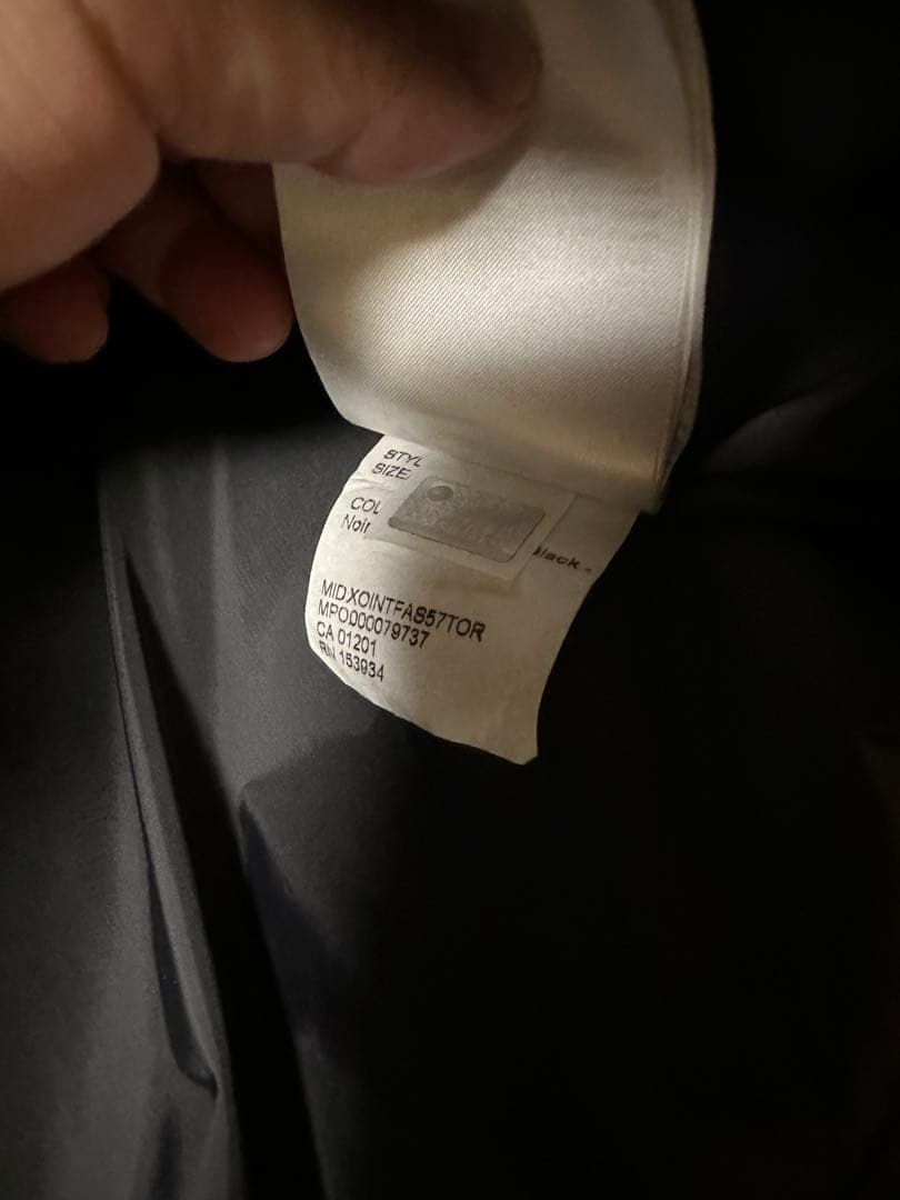 とーやん  ダウンベスト M ブラック