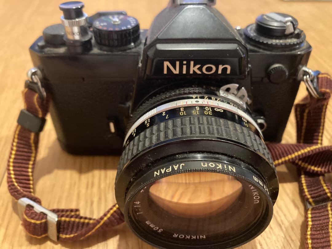 Nikon FE ブラック 一眼レフカメラ NIKKOR 50mm f/1.4