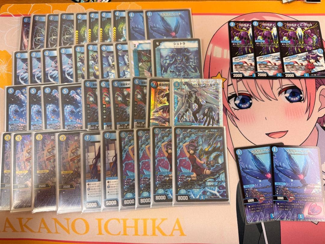 青単サイバー　水単サイバー　デッキ