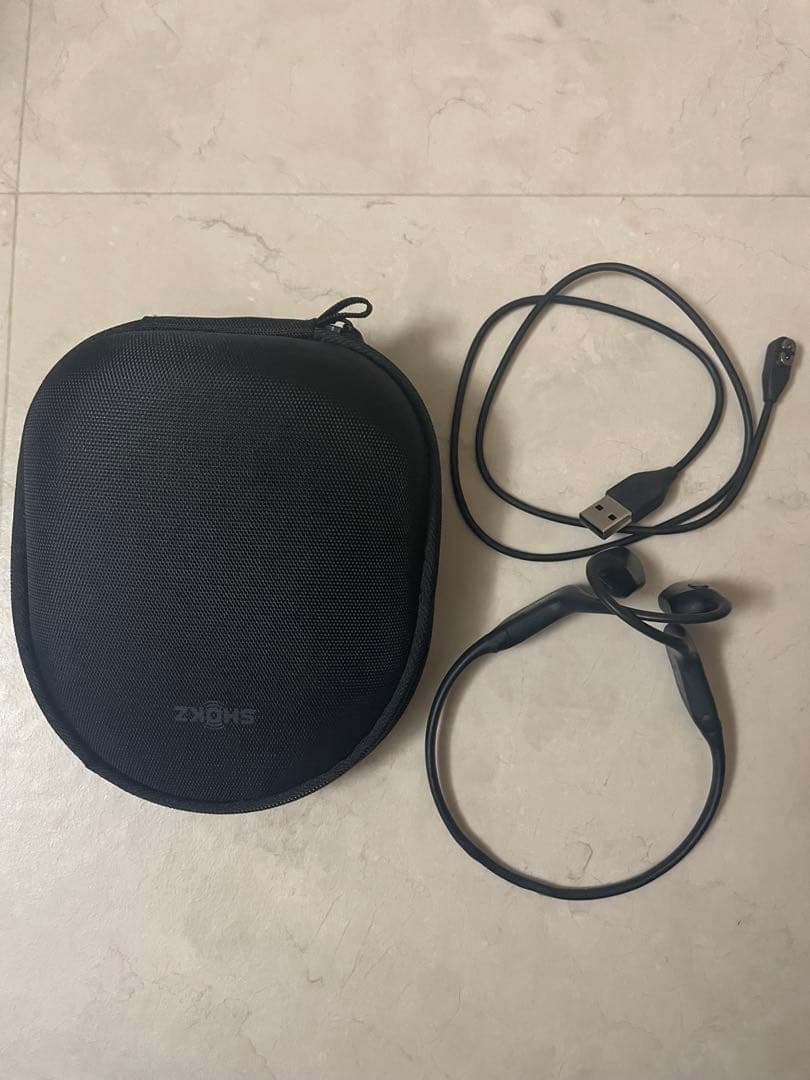 Shokz OpenRun Pro 骨伝導イヤホン 黒