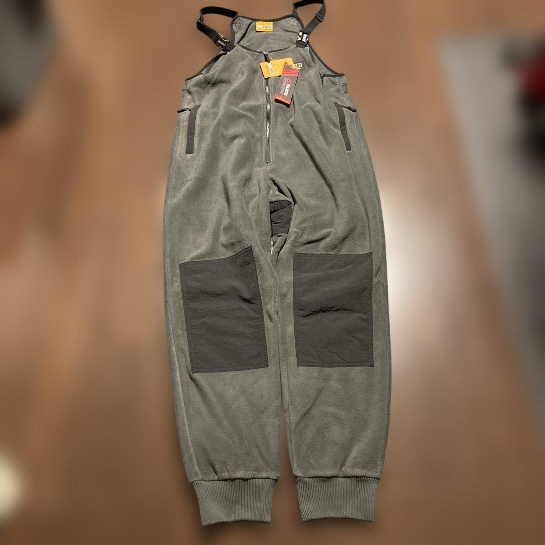 GRIP SWAN POLARTECオーバーオール グレー