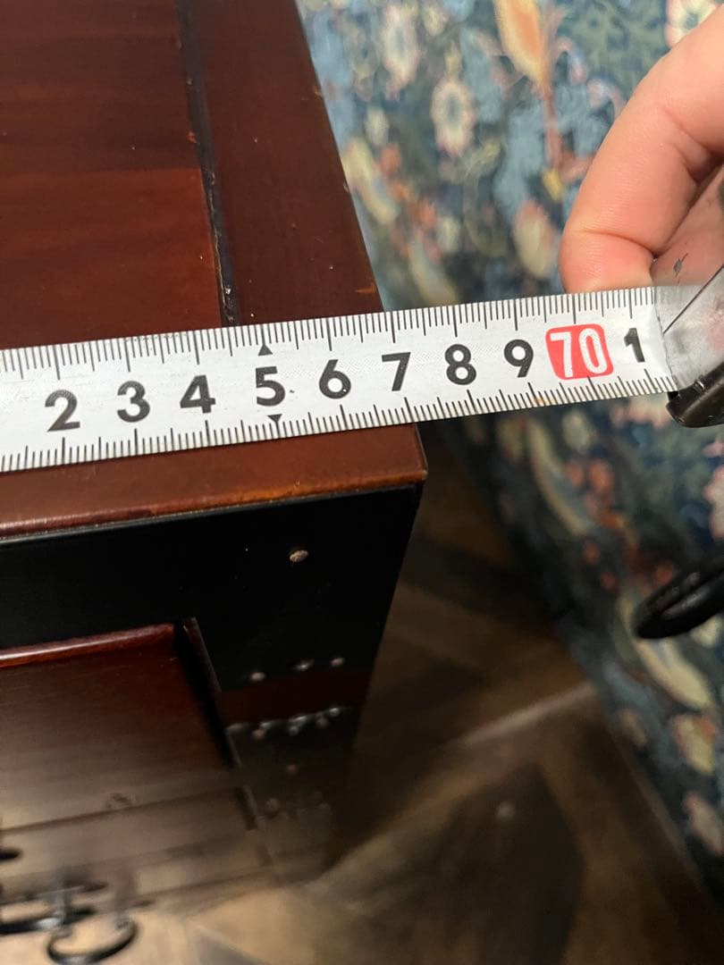 民芸調家具 チェスト 和箪笥 昭和レトロ 当時物 インテリア アンティーク