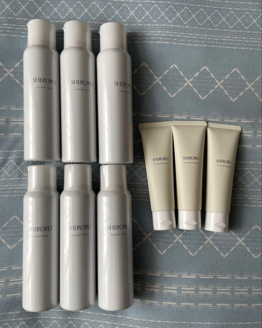 b*4様 【新品未使用】SHIRORU クリスタルホイップ＆ホワイトニングゲル