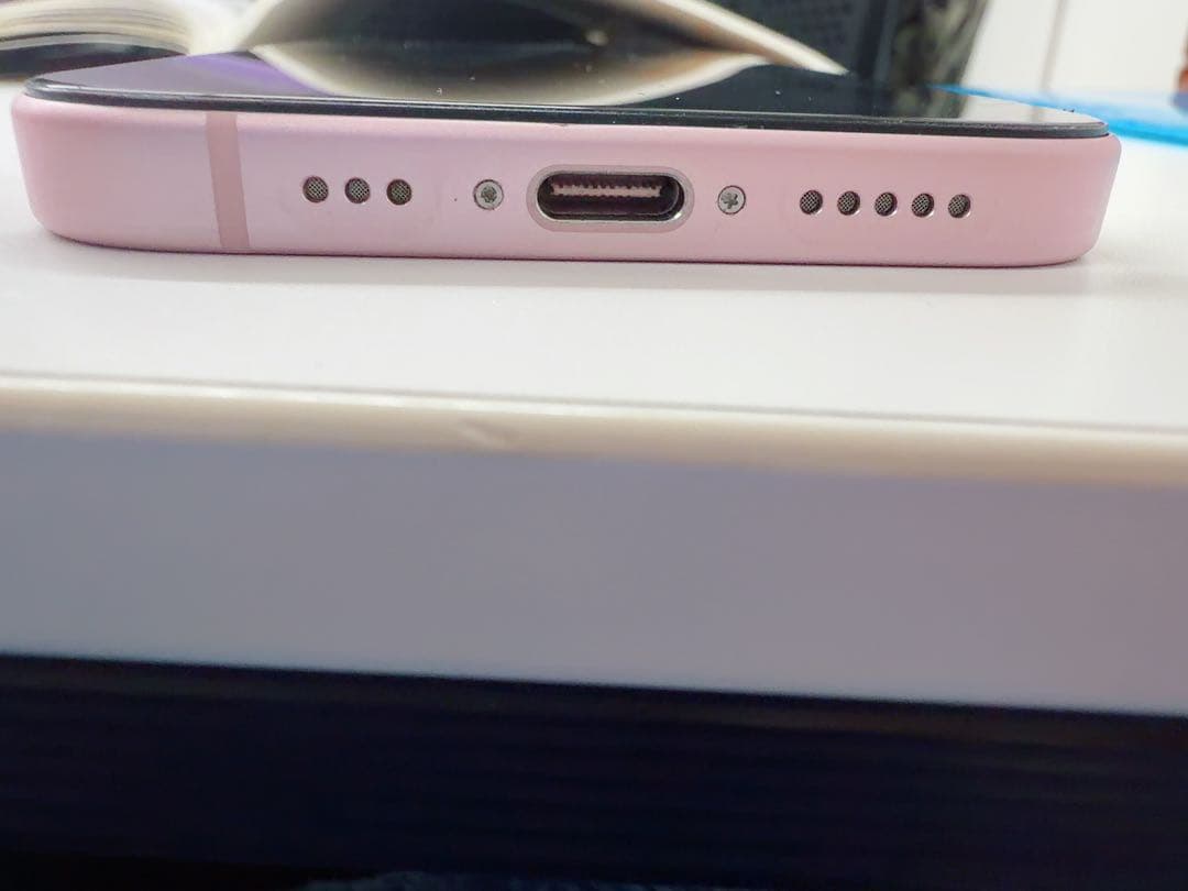 Apple iPhone 15本体 ピンク iFace付き