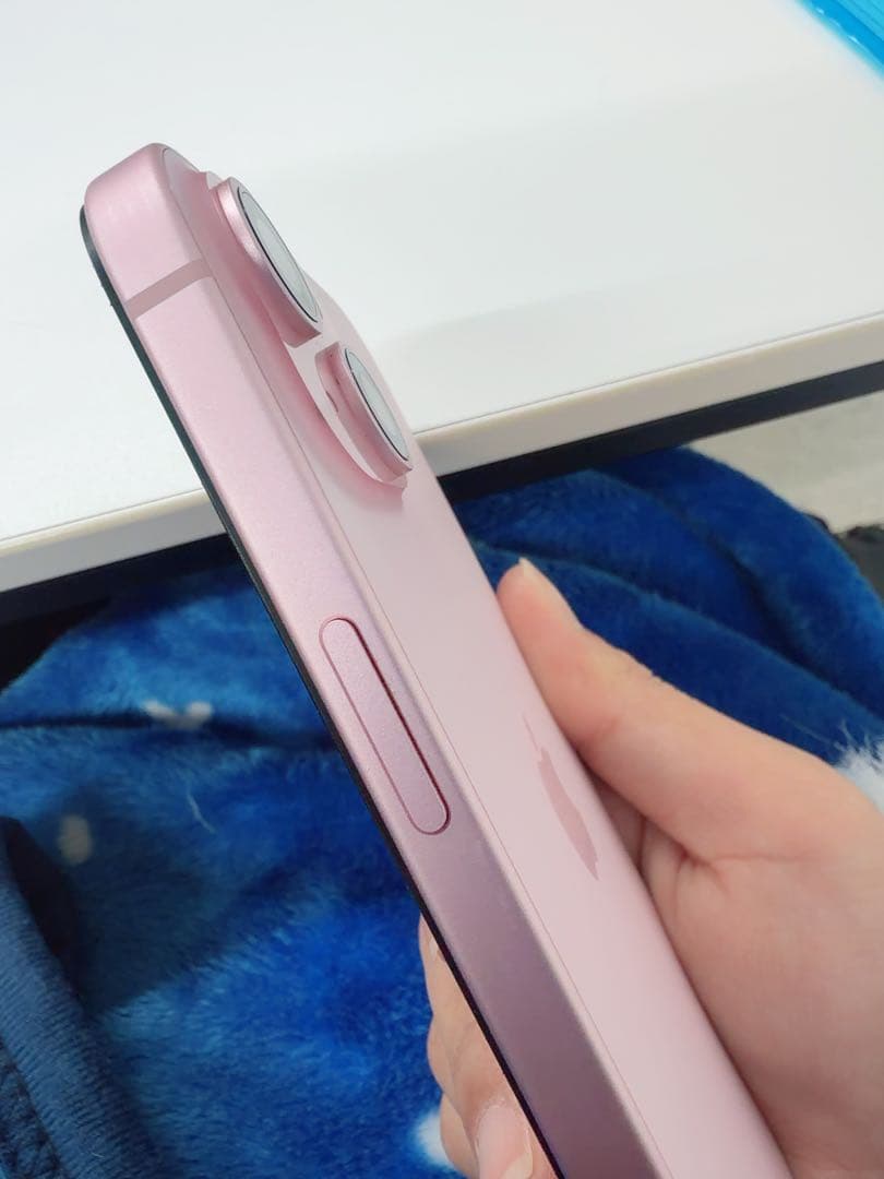 Apple iPhone 15本体 ピンク iFace付き