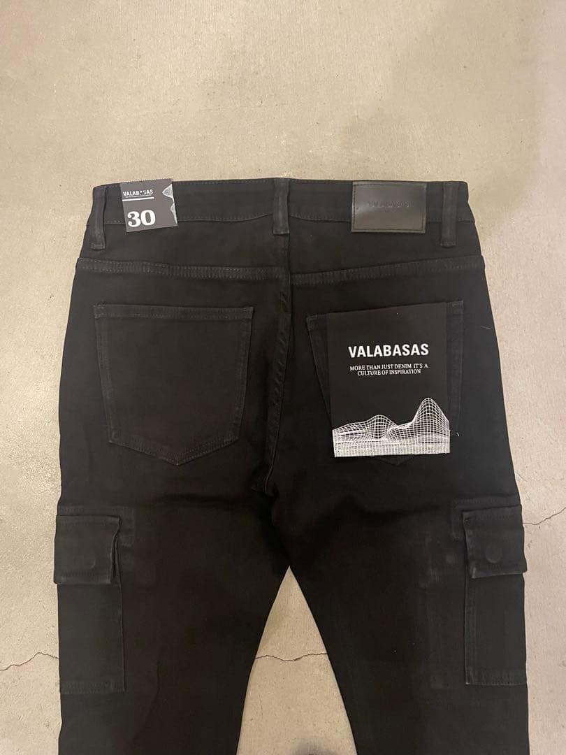VALABASAS バラバサス ブラック　スキニー　30