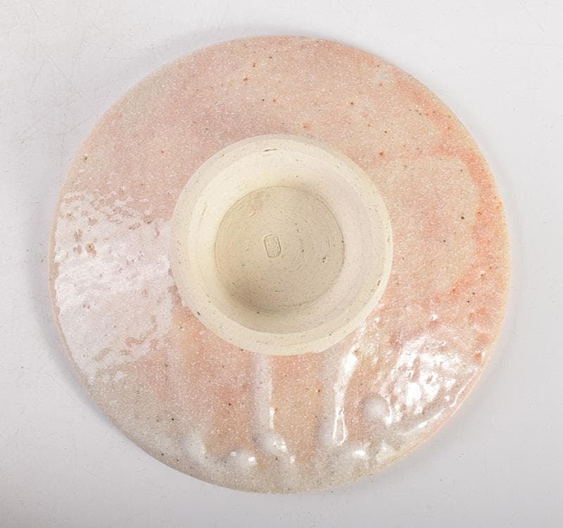 志野焼　加藤春鼎　志野銘々皿　五客　共箱　V　R5015C