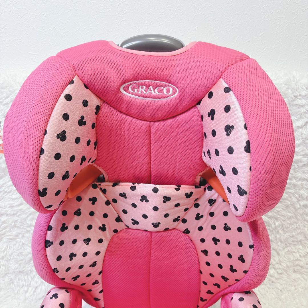 グレコ ロジコ L ディズニー ミニー マウス ジュニアシート ピンク