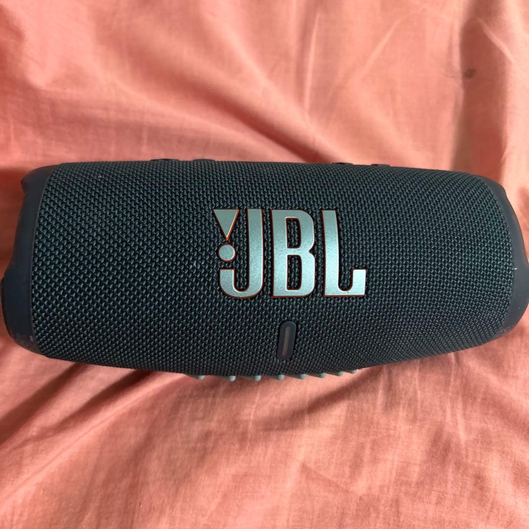 JBL charge5 ネイビー　箱付き　充電ケーブル付き