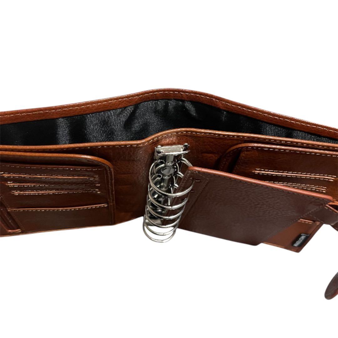 moterm モータム システム手帳 ミニ6 キャラメル25,30mmリング