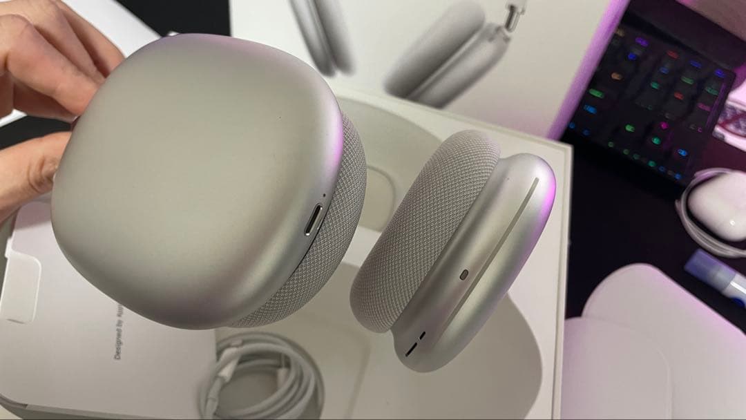 AirPods Max シルバー 本体 ˚₊✩‧₊ 充電ケーブル付き