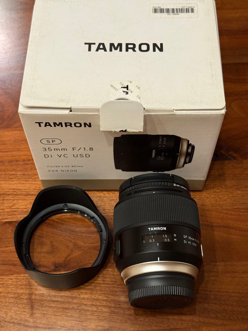 クラリス　TAMRON SP 35mm F1.8 ニコンF