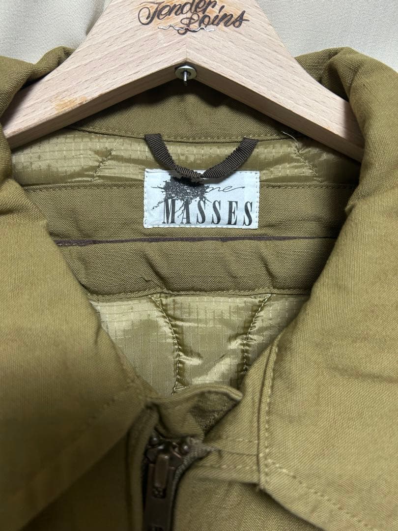 マシス　CVC JKT KHAKI M 新品　MASSES 定価66000