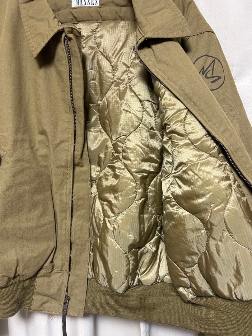 マシス　CVC JKT KHAKI M 新品　MASSES 定価66000
