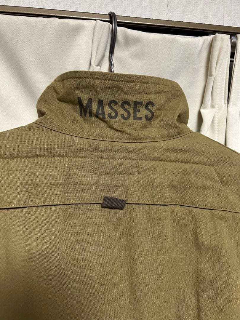マシス　CVC JKT KHAKI M 新品　MASSES 定価66000