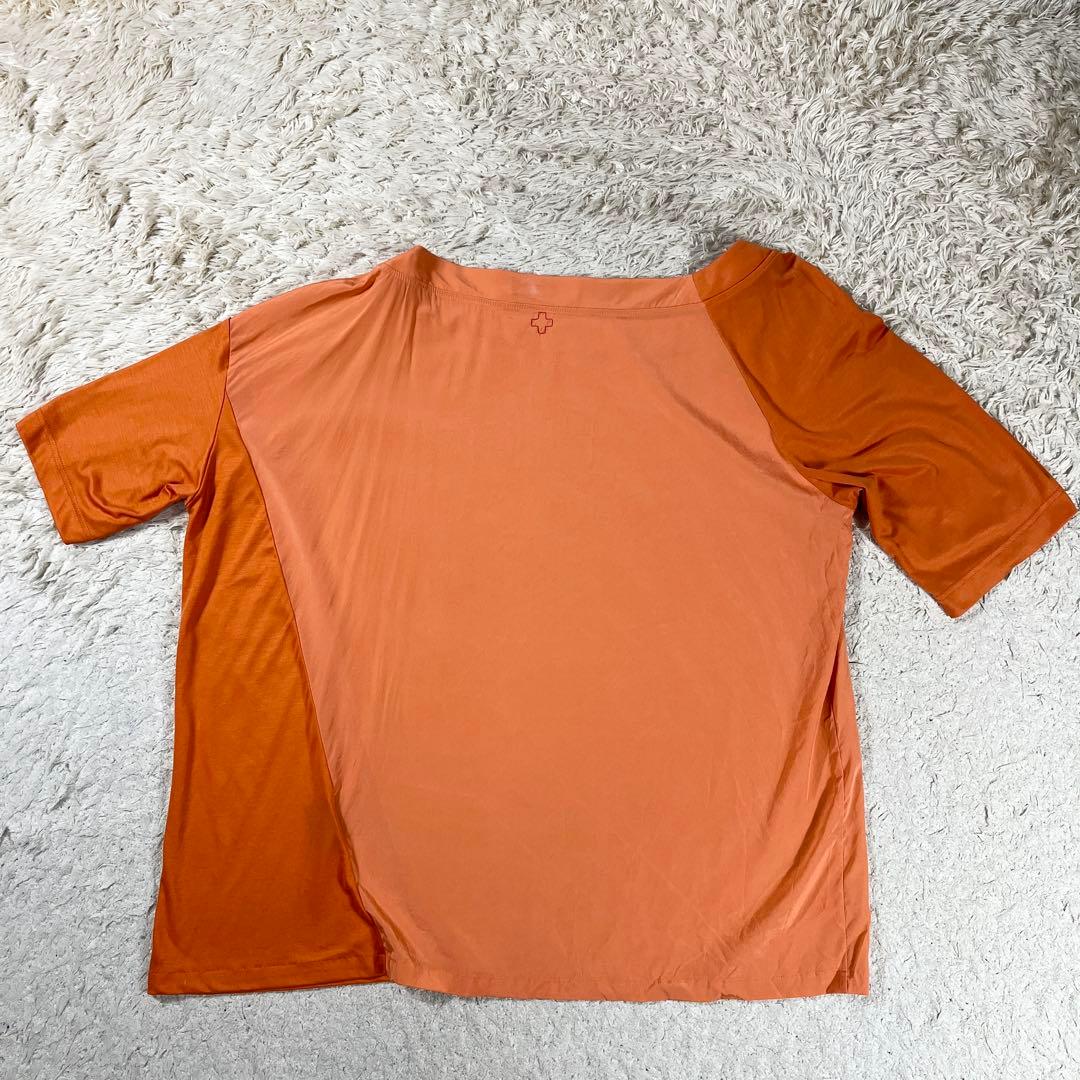 エーエフヴァンデヴォースト シルク アシンメトリー 切替 トップス サイズ2