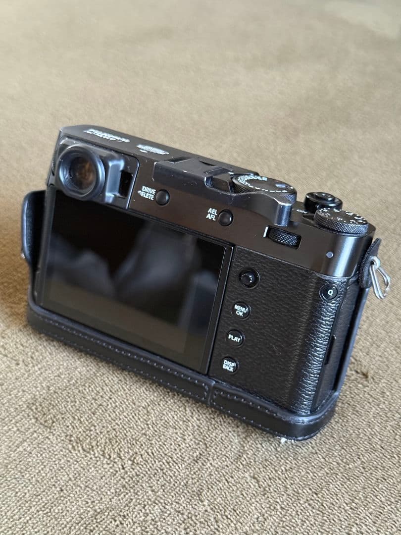 Fujifilm X100V ブラック完動品｜メンテナンス済｜ケース・フィルター