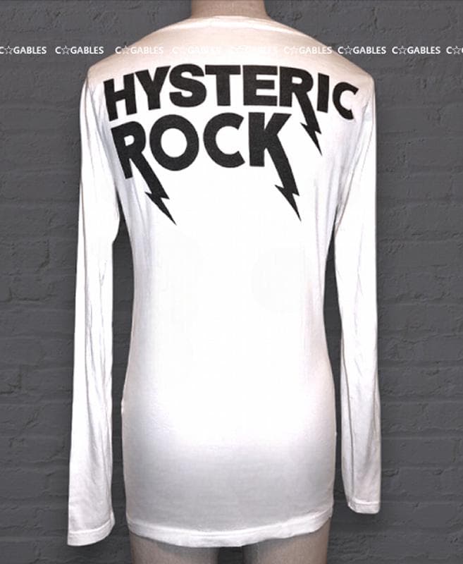 ★激レア★希少★ヒステリックグラマー　ギターガール 両面プリント　長袖カットソー