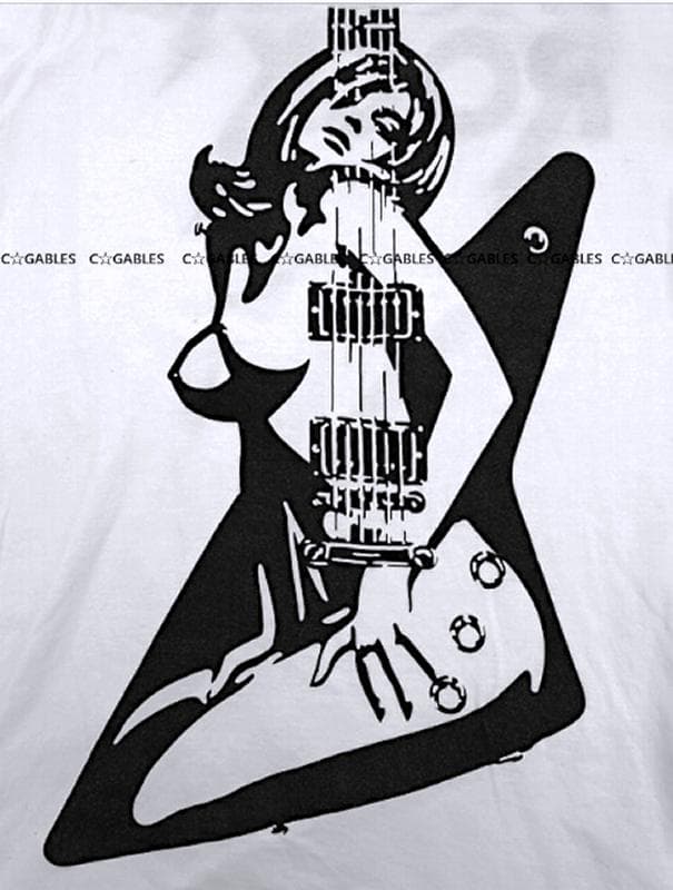 ★激レア★希少★ヒステリックグラマー　ギターガール 両面プリント　長袖カットソー