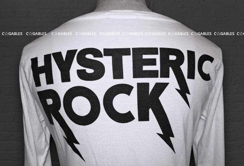 ★激レア★希少★ヒステリックグラマー　ギターガール 両面プリント　長袖カットソー