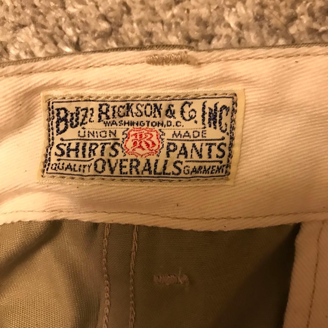 Buzz Rickson's バズリクソン　ミリタリー　パンツ　チノパン