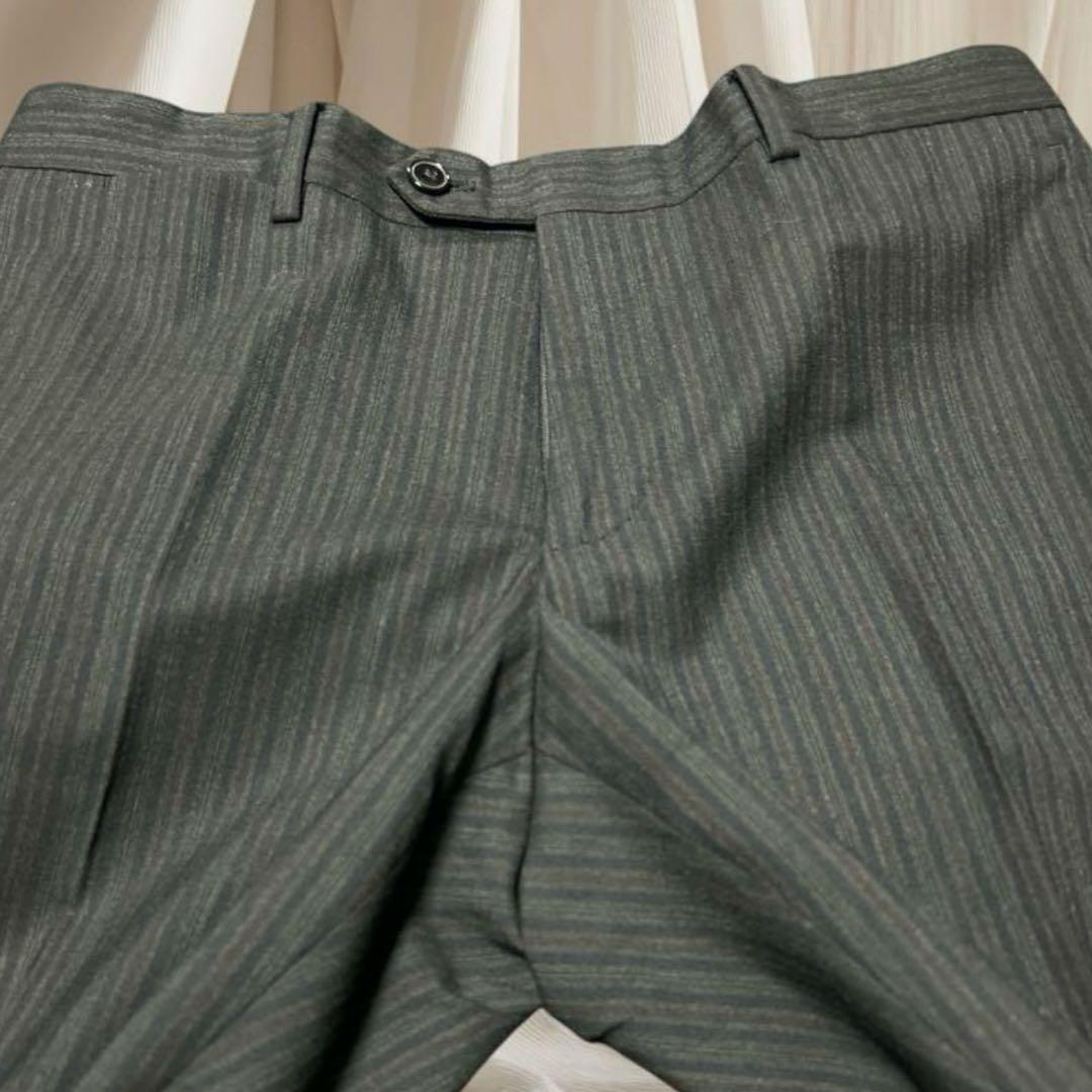 じじラルディーニ LARDINI スーツ セットアップ ストライプ 3B