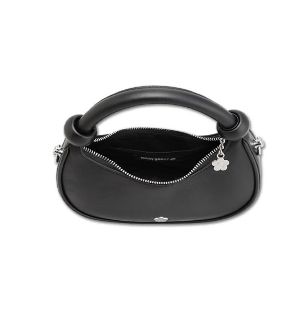 新品未使用！ハーフムーンメタルデイジー 2WAYショルダー　MARY QUANT