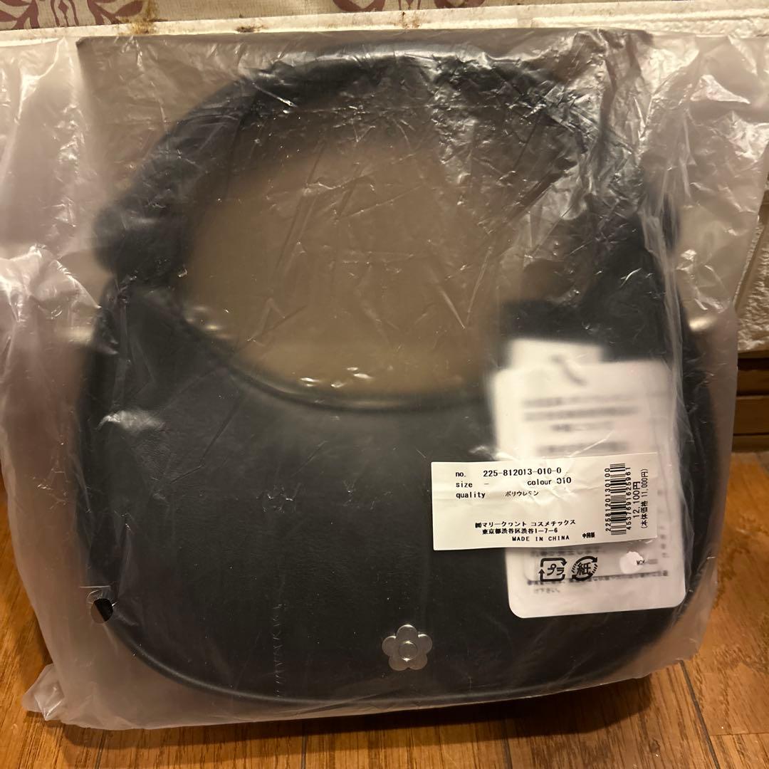 新品未使用！ハーフムーンメタルデイジー 2WAYショルダー　MARY QUANT