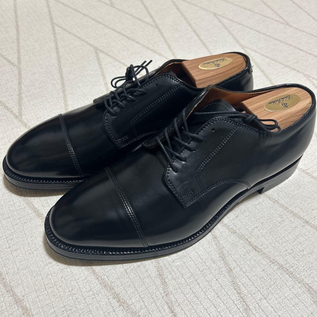 デッドストック　オールデン製　ブルックスブラザーズ　コードバンシューズ　9D