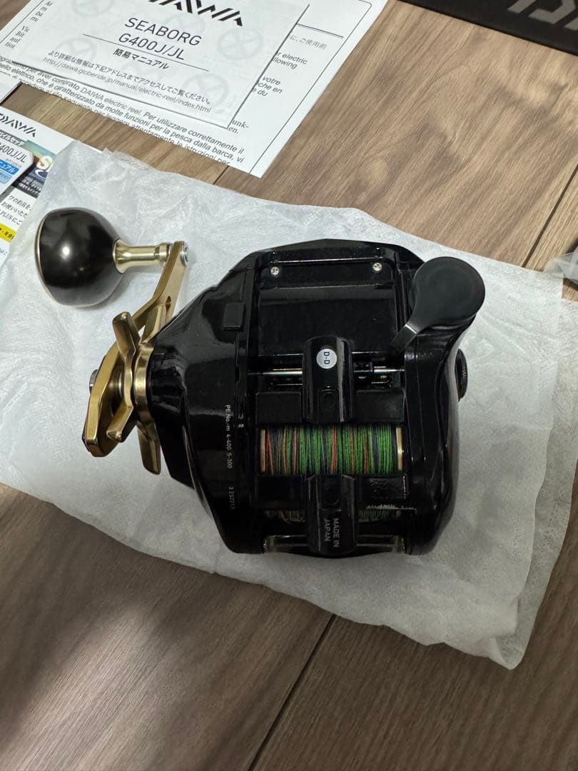DAIWA SEABORG g400J 美品電動リール