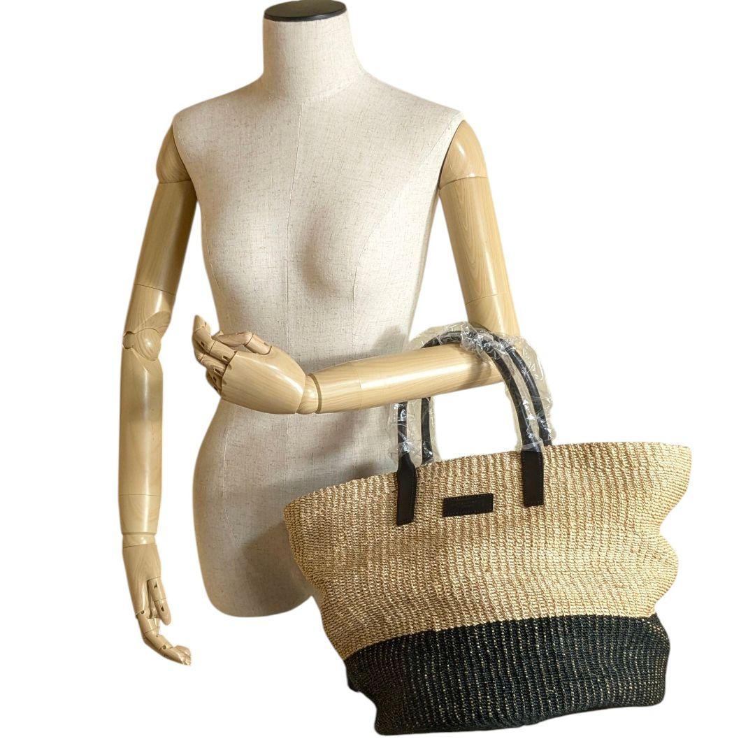 未使用 訳あり 美品 マッキントッシュロンドン かごバッグ 大容量トートバッグ