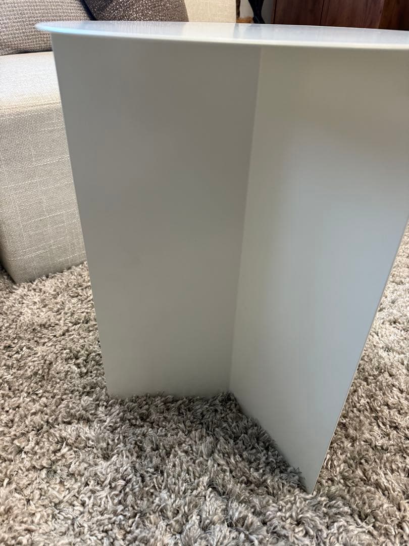 SLIT TABLE STEEL HIGH（スリットテーブル スチールハイ）　白