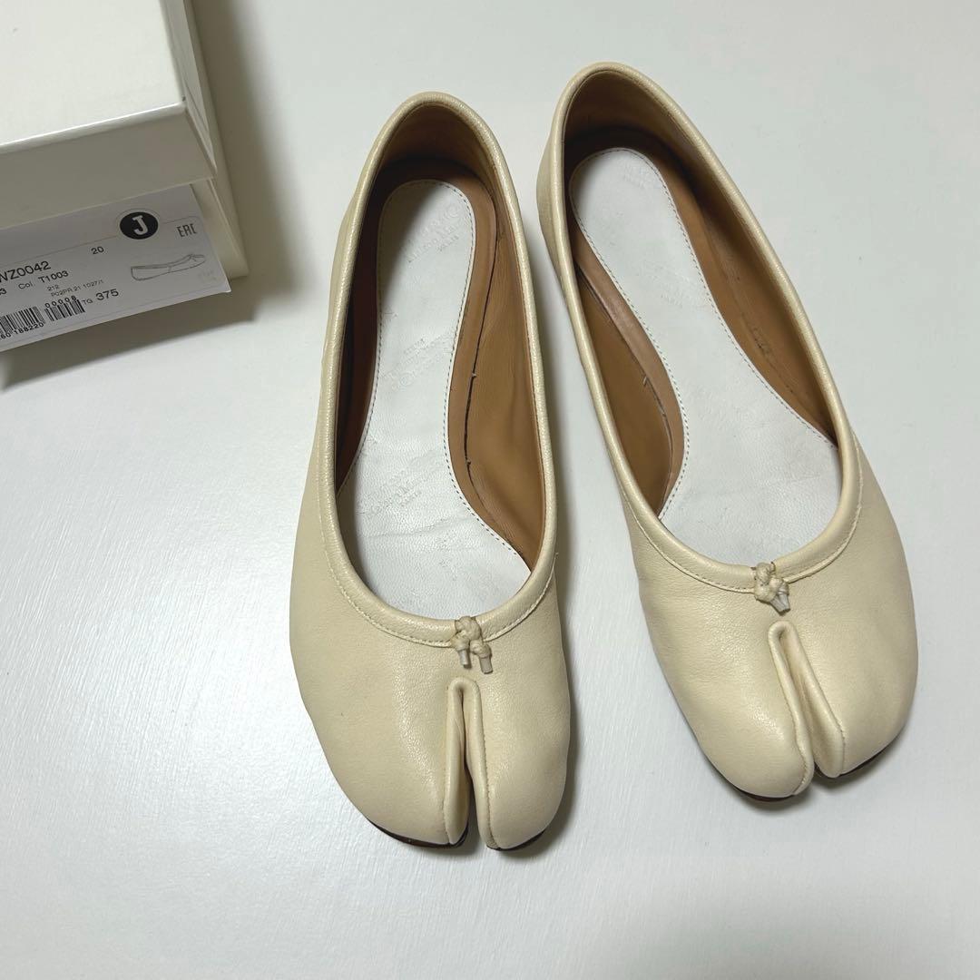 ●専用●マルジェラ足袋バレエ　オフホワイト　EU37.5 23.5〜24cm