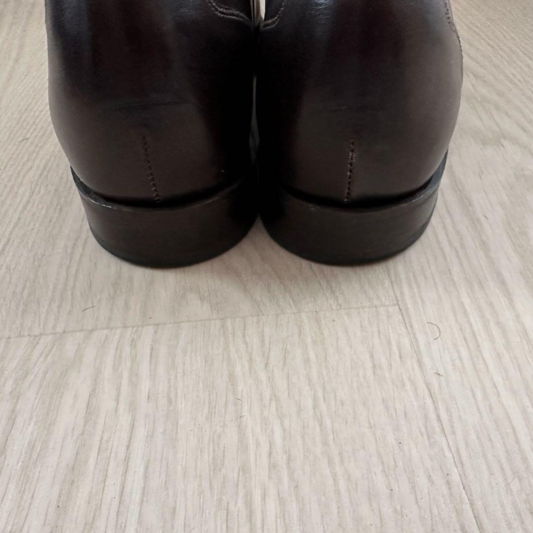 SANDER ダークブラウン ドレスシューズ 革靴 9.5