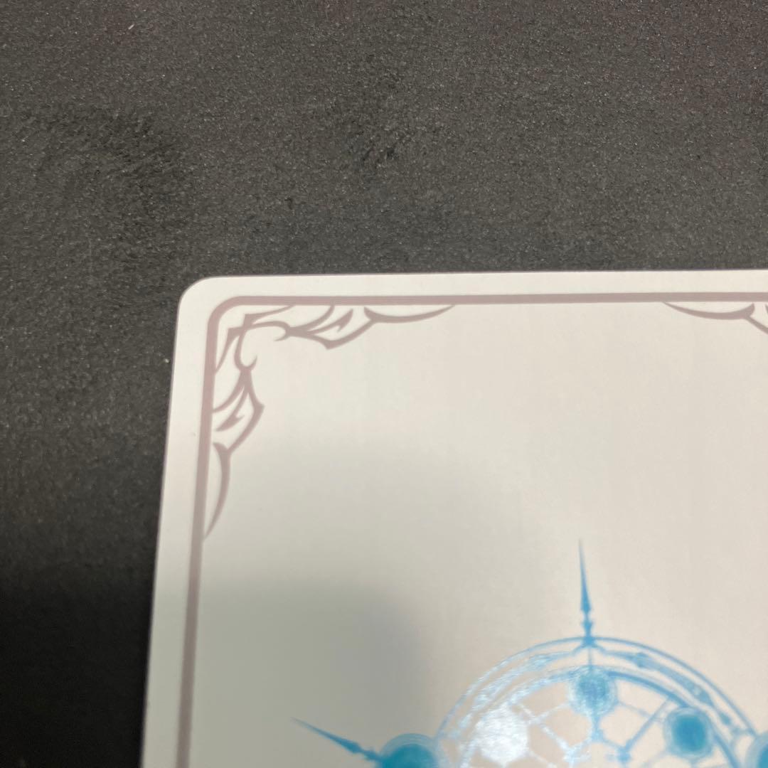 シャドウバースエボルヴ　沙花叉クロヱ　リーダーカード　サイン付き