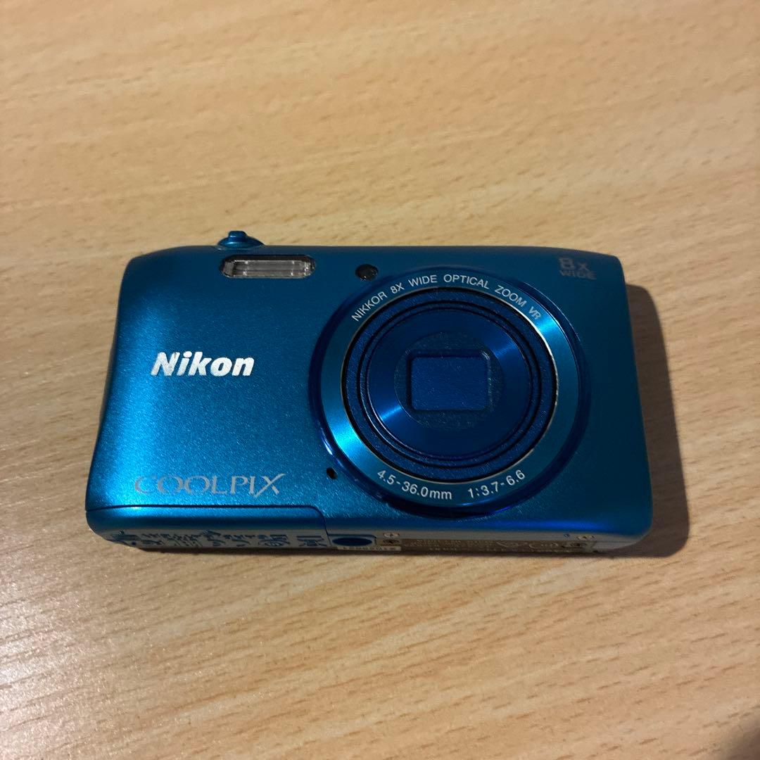 Nikon COOLPIX 青色 デジタルカメラ