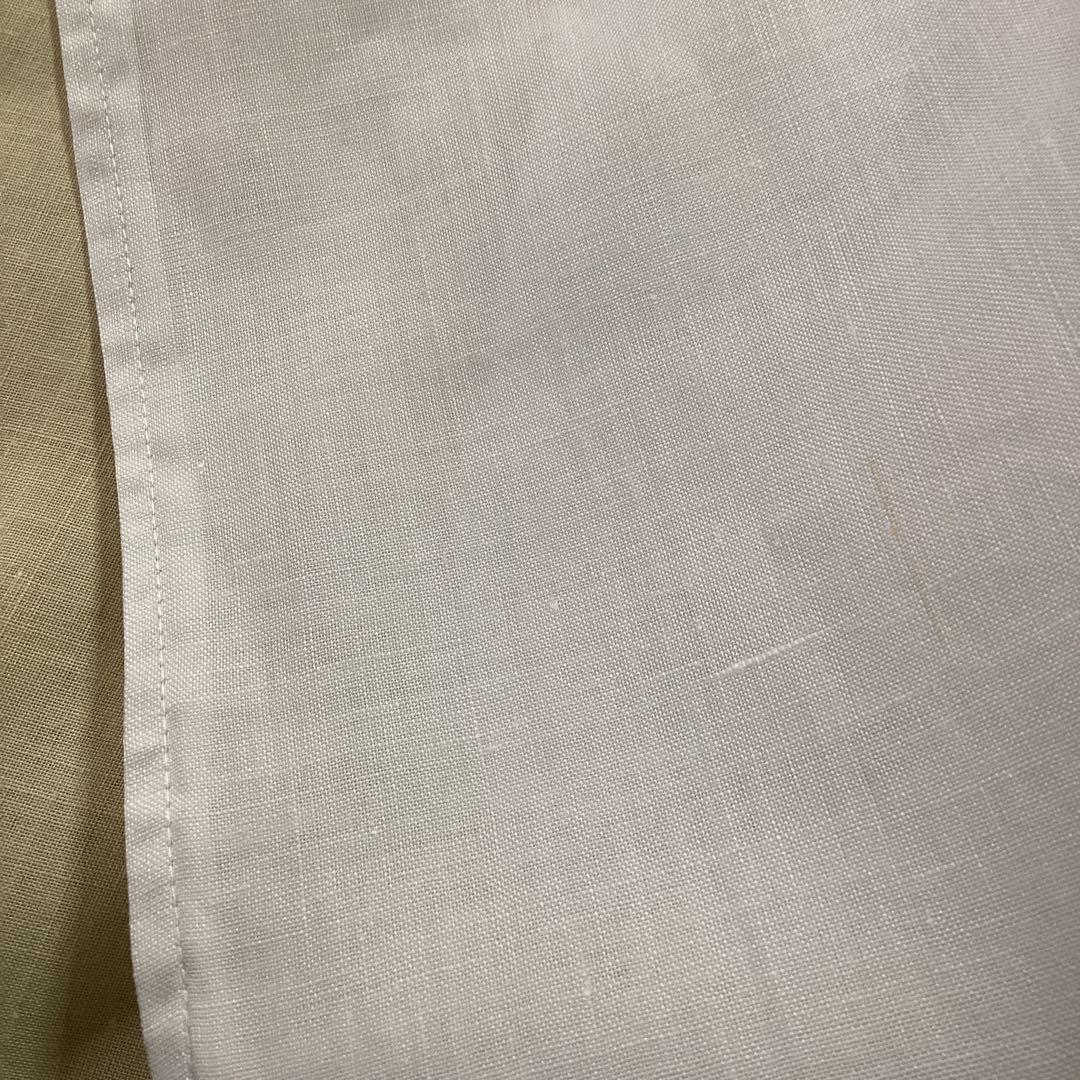 近江麻ラミー高級ワイシャツ生地二枚合わせ敷きパット兼麻ケツト210×150
