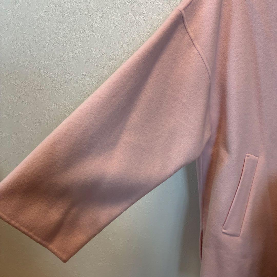 SLOBE IENA ピンクウールコート