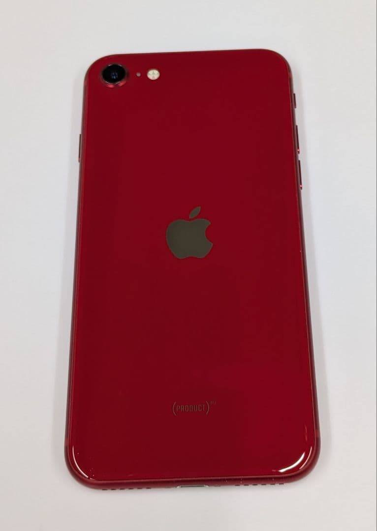 【極美品】iPhone SE 第3世代 レッド 128GB SIMフリー