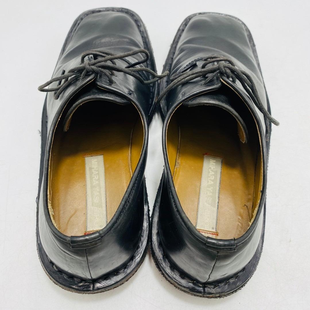 MIHARA YASYHIRO ドレスシューズ レザー スクエアトゥ 25cm